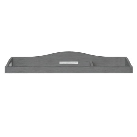 Evolur 851-RG Wooden Diaper Changing Table, Rustic Gray