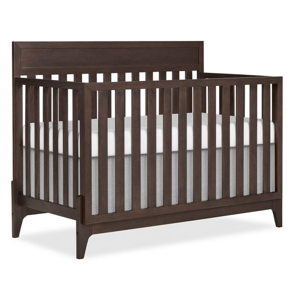 Evolur Atlas Convertible Crib, Roasted Chestnut