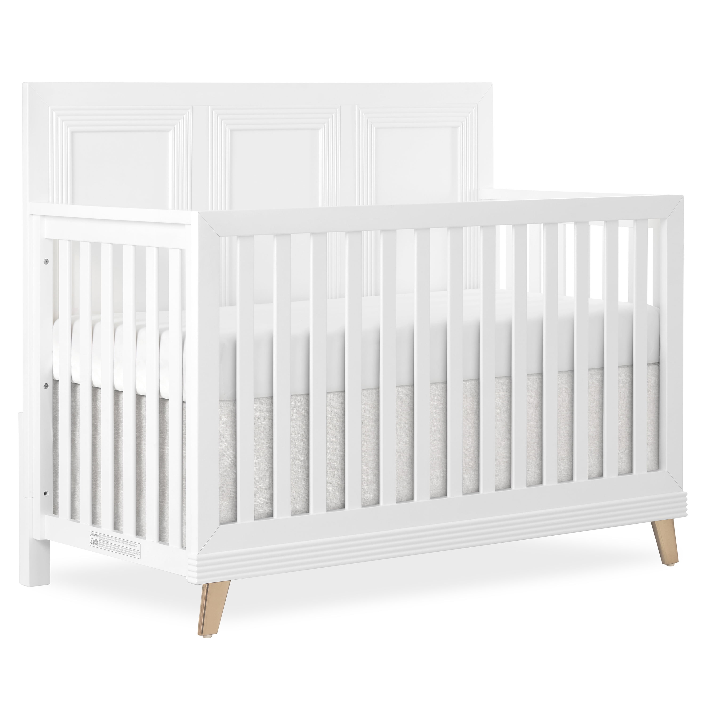 Evolur Loft Antilia Mid Century 4-in-1 Convertible Crib