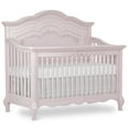 thumbnail image 1 of Evolur Aurora 5-In-1 Convertible Crib In Pink Pearl, Greenguard Gold Certified, Features 3 Mattress Height Settings, Sturdy And Spacious Baby Crib, Wooden Furniture, 1 of 10