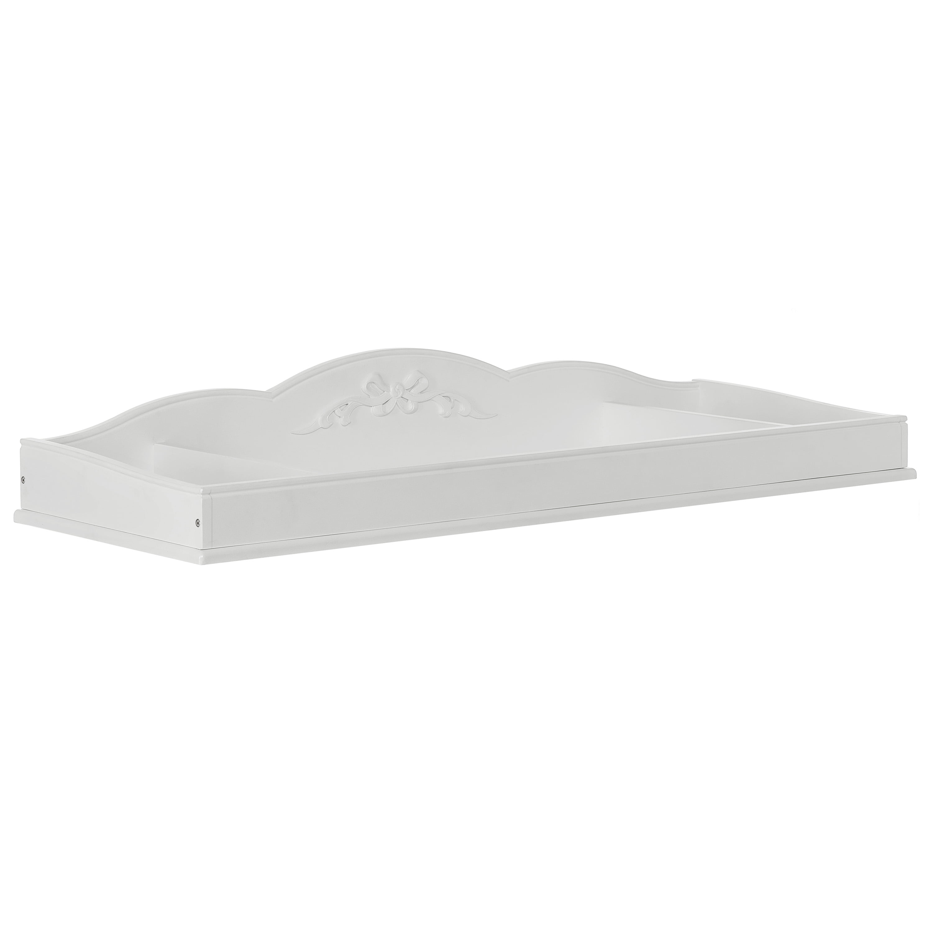 Evolur Aurora Change Tray Full Assembly I Lasting Quality I Intricate Ribbon Bow Scrollwork, 851NT-FR
