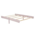 thumbnail image 1 of Evolur Aurora Full-Size Bed Conversion Wooden Rails, Blush Pink, 1 of 6