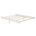 thumbnail image 1 of Evolur Aurora Full-Size Bed Conversion Wooden Rails, Ivory Lace, 1 of 7