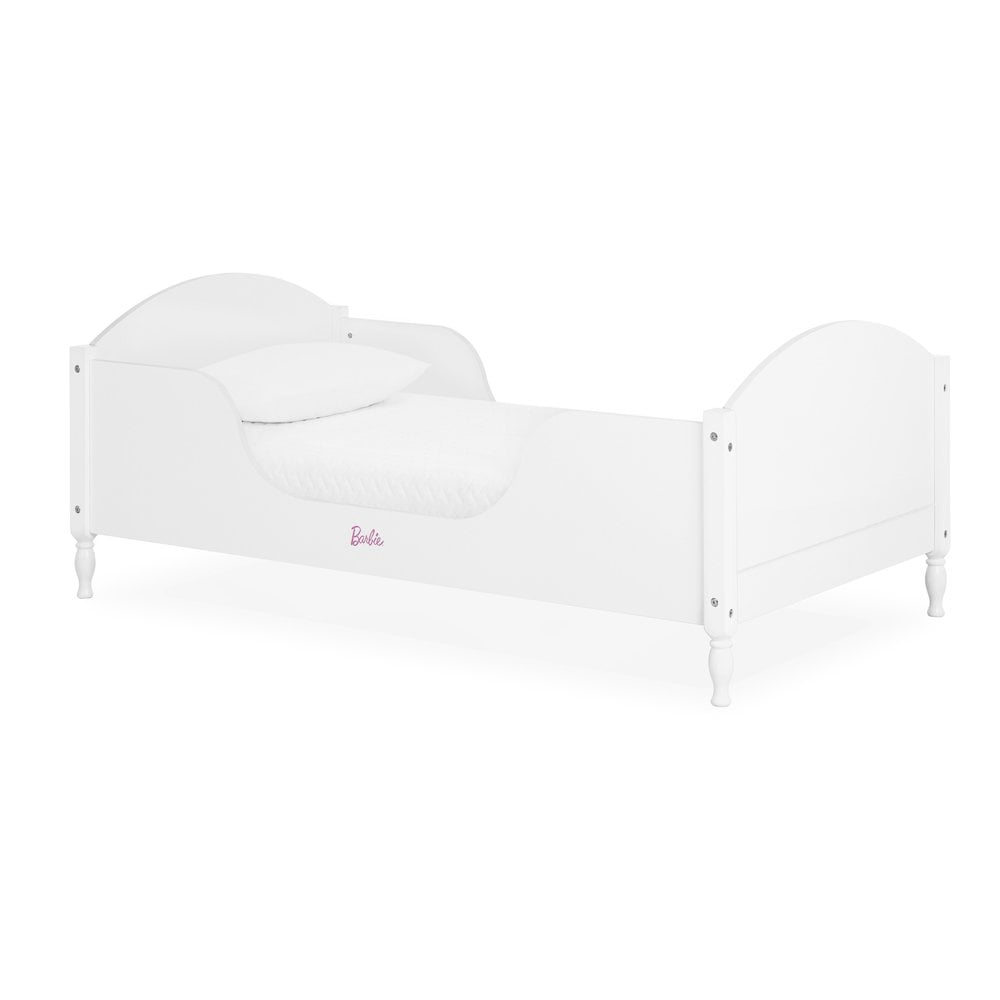 Evolur Barbie Dreamscape Toddler Bed in White