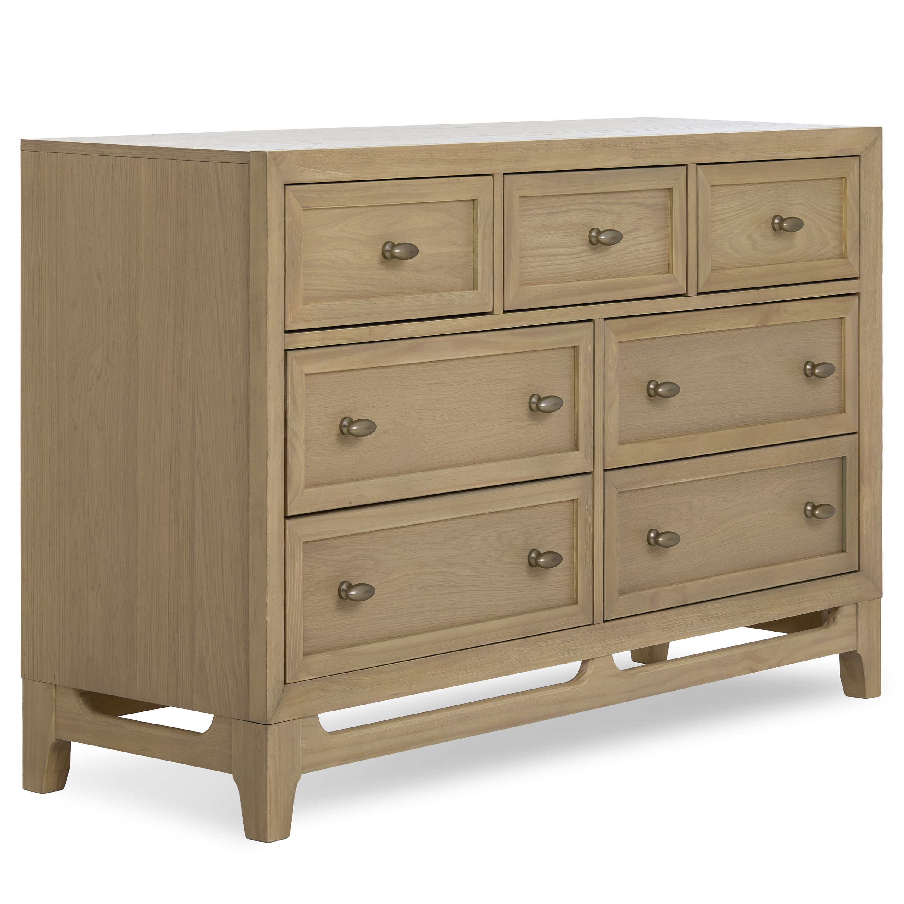 Evolur Bradford Double Dresser, Alpine Oak
