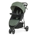 thumbnail image 1 of Evolur Breeze Lightweight Stroller Adjustable Backrest/Canopy, Storage Basket, Green, 1 of 11