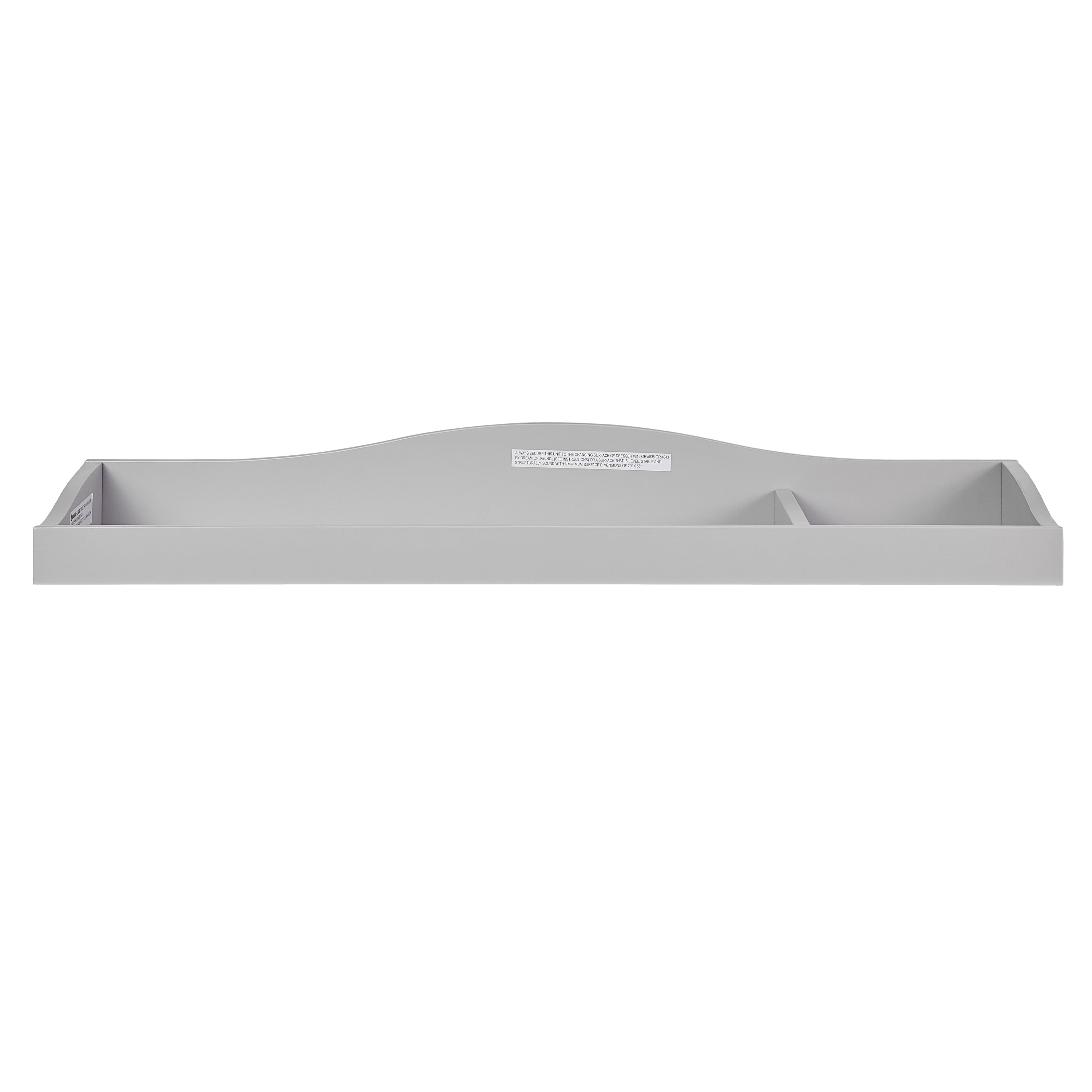 Evolur Changing Tray in Akoya Grey Pearl, Space Saver