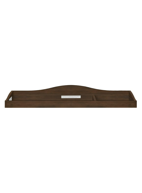 Evolur Changing Tray in Antique Brown, Space Saver