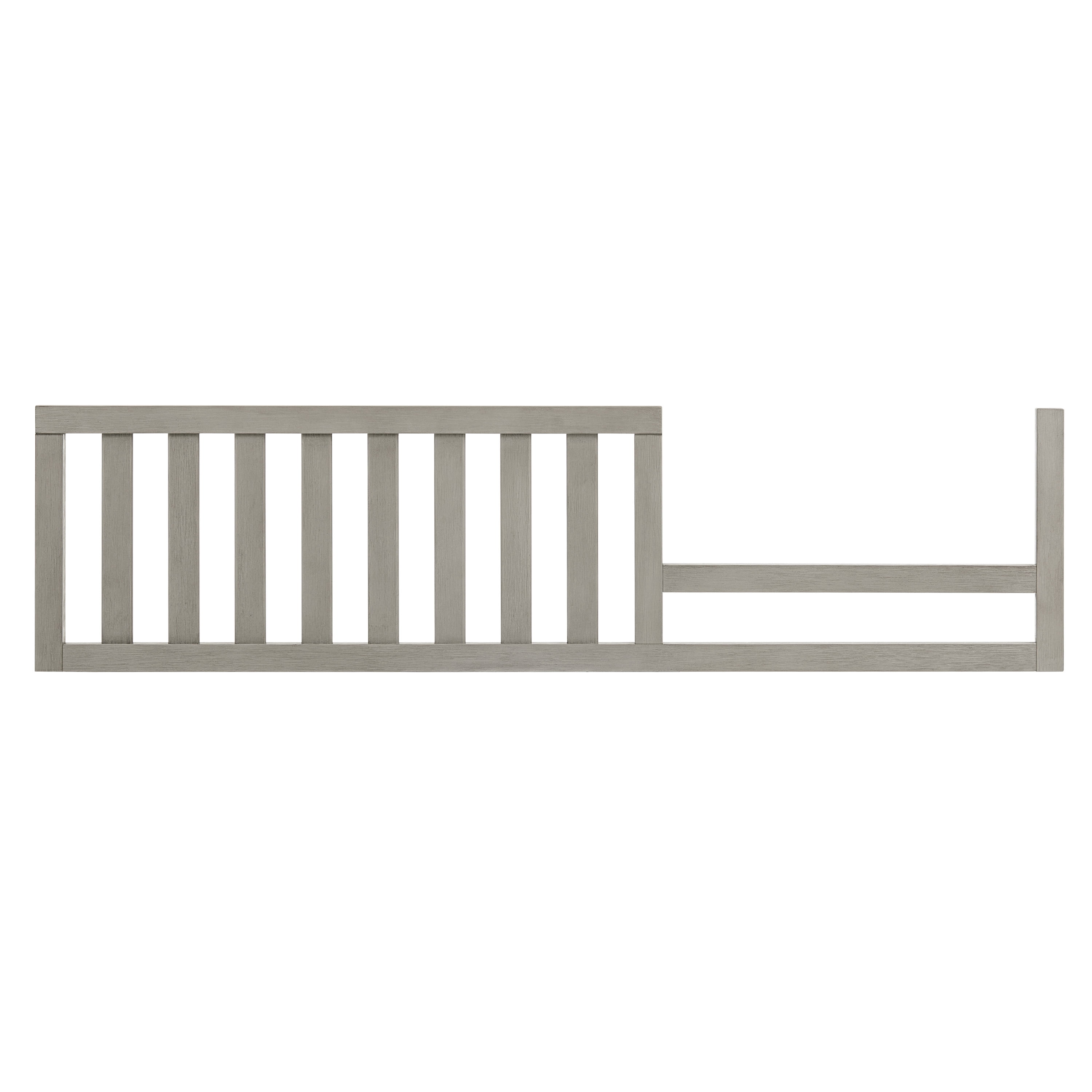 Evolur Convertible Crib Toddler Guard Rail I Full Assembly I Lasting Quality, Light Ash