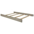 thumbnail image 1 of Evolur Convertible Crib Wooden Full Size Bed Rail, Ash Grey, 1 of 2