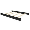 thumbnail image 1 of Evolur Convertible Crib Wooden Full Size Bed Rail In Onyx Black, 1 of 3