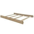 thumbnail image 1 of Evolur Evolur Convertible Crib Wooden Full Size Bed Rail, Alpine Oak, 1 of 6
