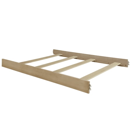 Evolur Evolur Convertible Crib Wooden Full Size Bed Rail, Alpine Oak