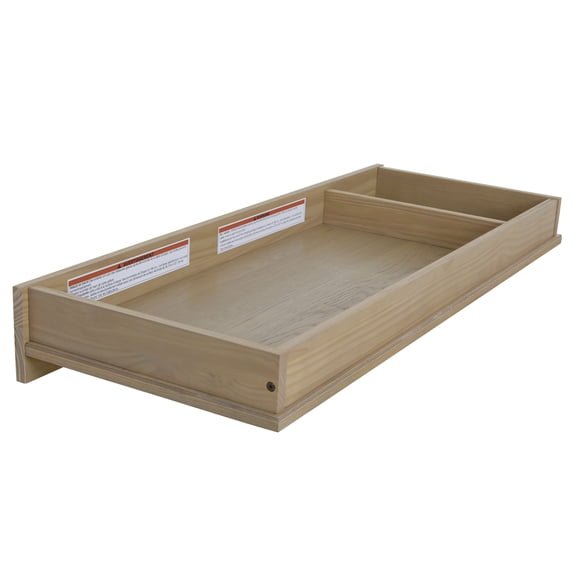 Evolur Modern Changing Tray, Alpine Oak