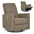 thumbnail image 1 of Evolur Harlow Deluxe Glider |Power Recliner| Rocker, Light Truffle, 1 of 13