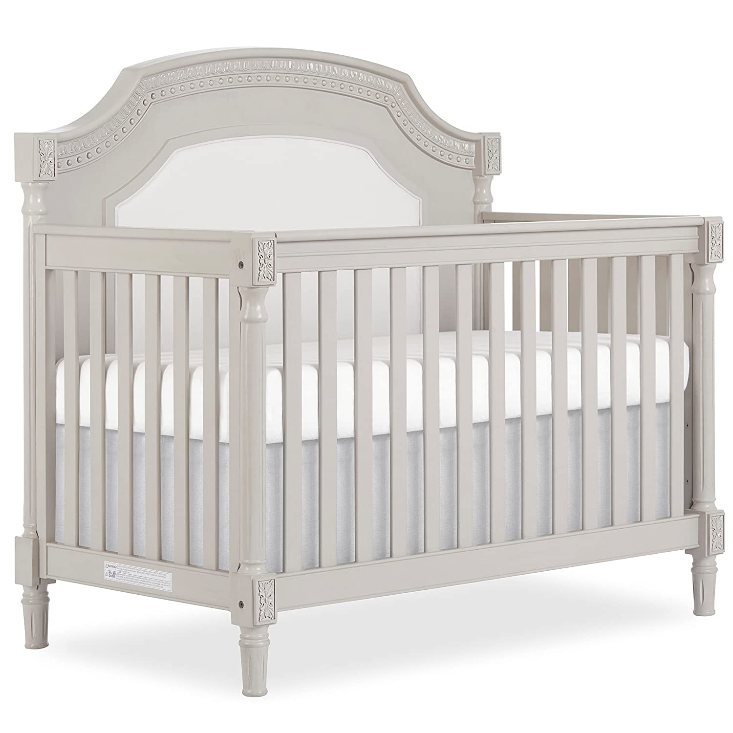 Evolur Julienne 5In1 Convertible Crib In Clay, Greenguard Gold