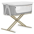 thumbnail image 1 of Evolur Orabelle Bedside Bassinet and Sleeper for Baby in Gray, Easy to Fold and Carry, 1 of 16