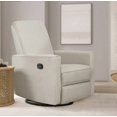 thumbnail image 1 of Evolur Raleigh Nursery Glider Recliner and Rocking Chair in Light Sand, 360° Swivel Motion, Multiple Recline Positions, Easy to Clean, FSC and Greenguard Gold Certified, 1 of 11