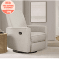 thumbnail image 1 of Evolur Raleigh Nursery Glider Recliner and Rocking Chair in Light Sand, 360° Swivel Motion, Multiple Recline Positions, Easy to Clean, FSC and Greenguard Gold Certified, 1 of 13