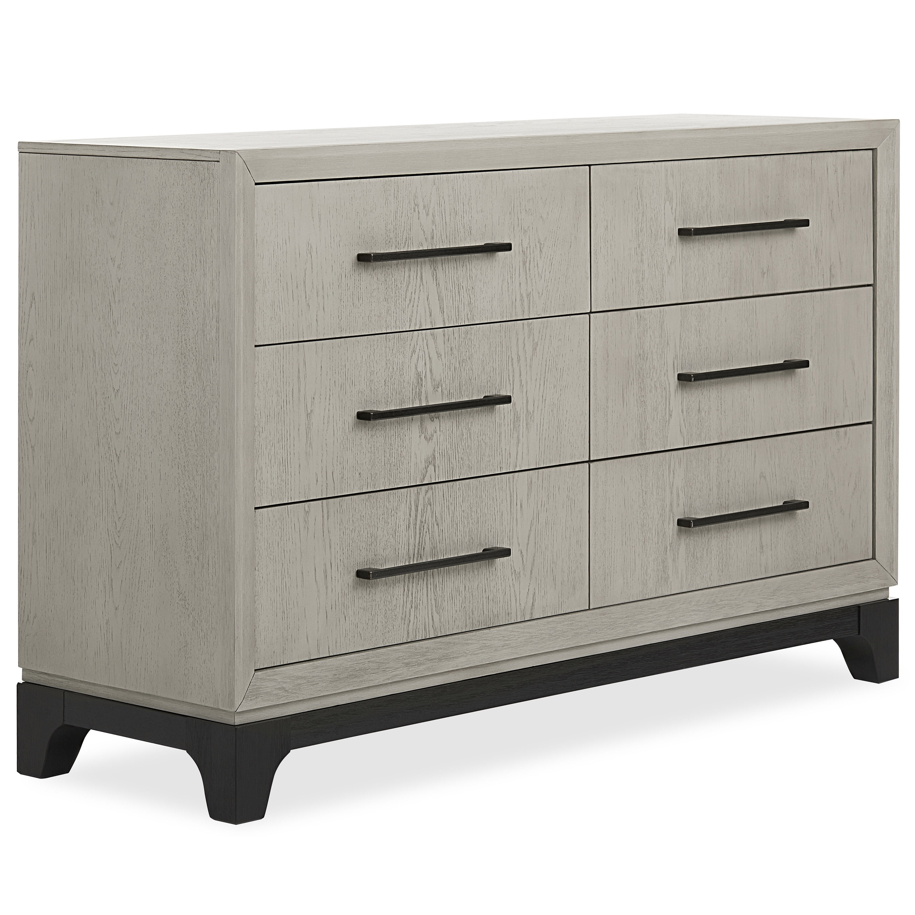 Evolur Remy Double Dresser, Light Ash