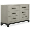 thumbnail image 1 of Evolur Remy Double Dresser, Light Ash, 1 of 6