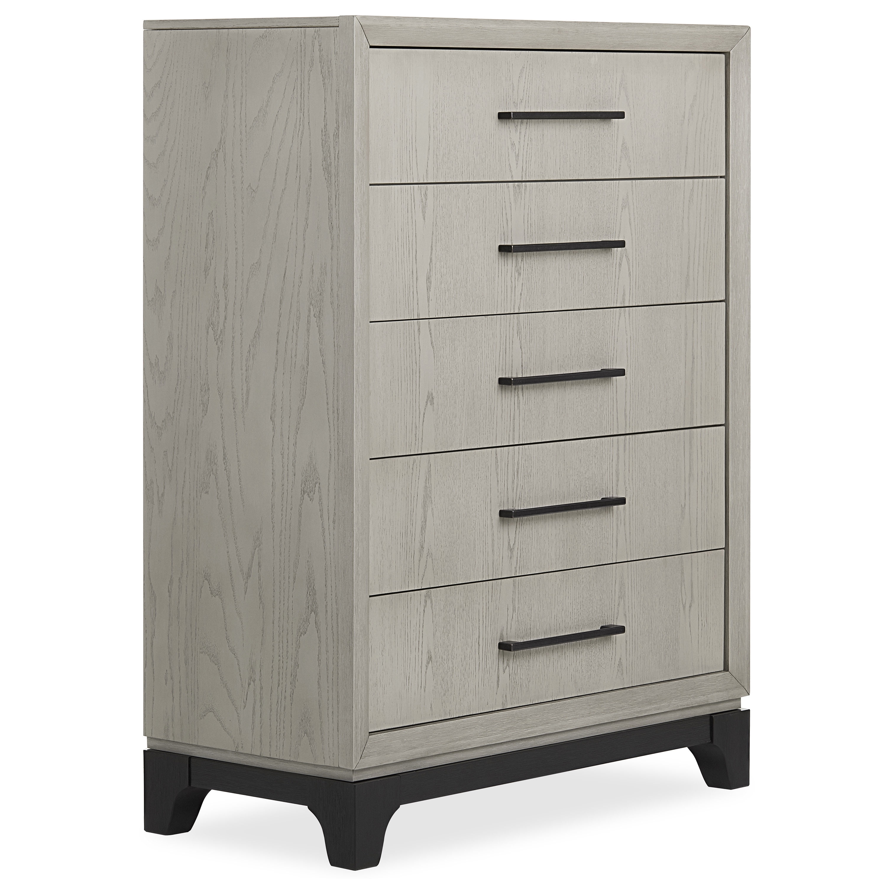Evolur Remy Tall Chest, Light Ash