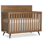 Evolur Stilnovo Mid Century 4-in-1 Convertible Crib, Sugarcane