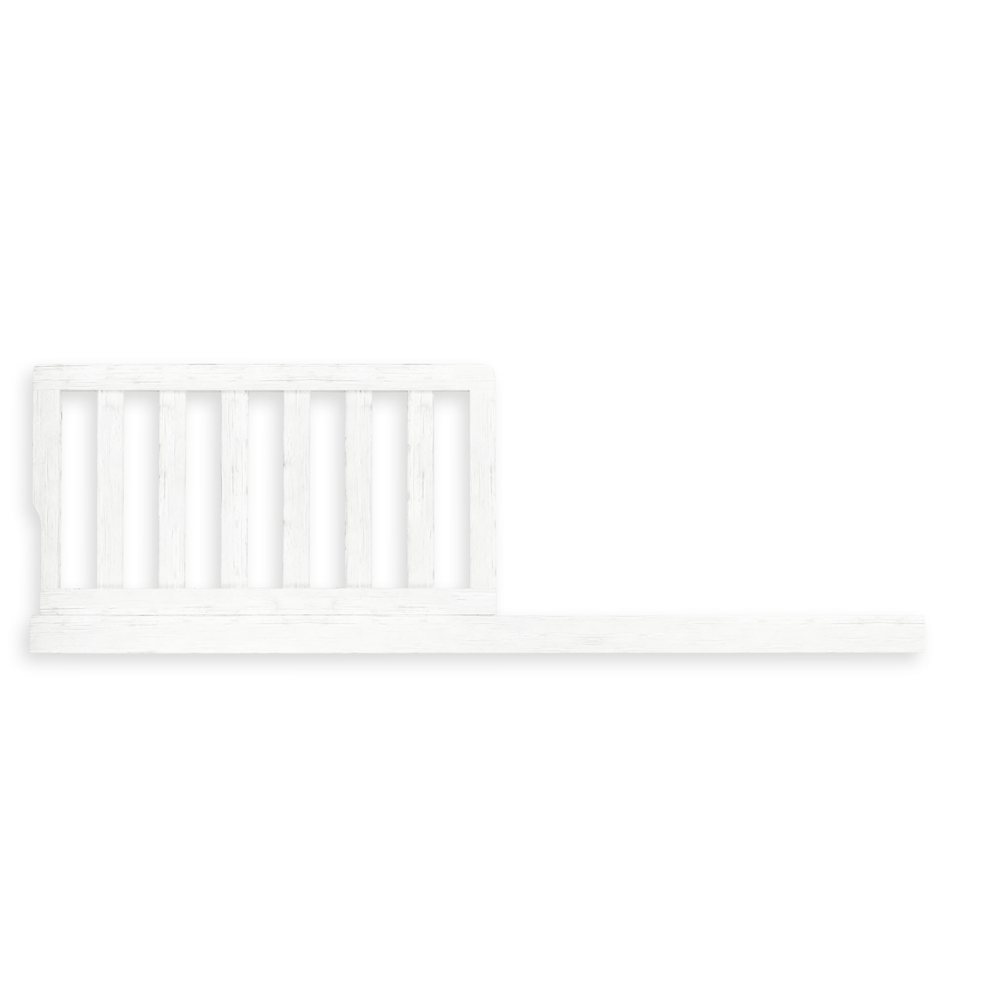 Evolur Toddler Rail, Weathered White
