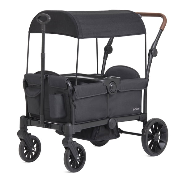 Evolur TrailBlazer Wagon Stroller, Black
