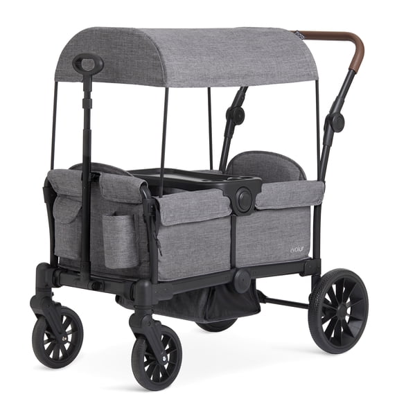 Evolur TrailBlazer Wagon Stroller, Gray