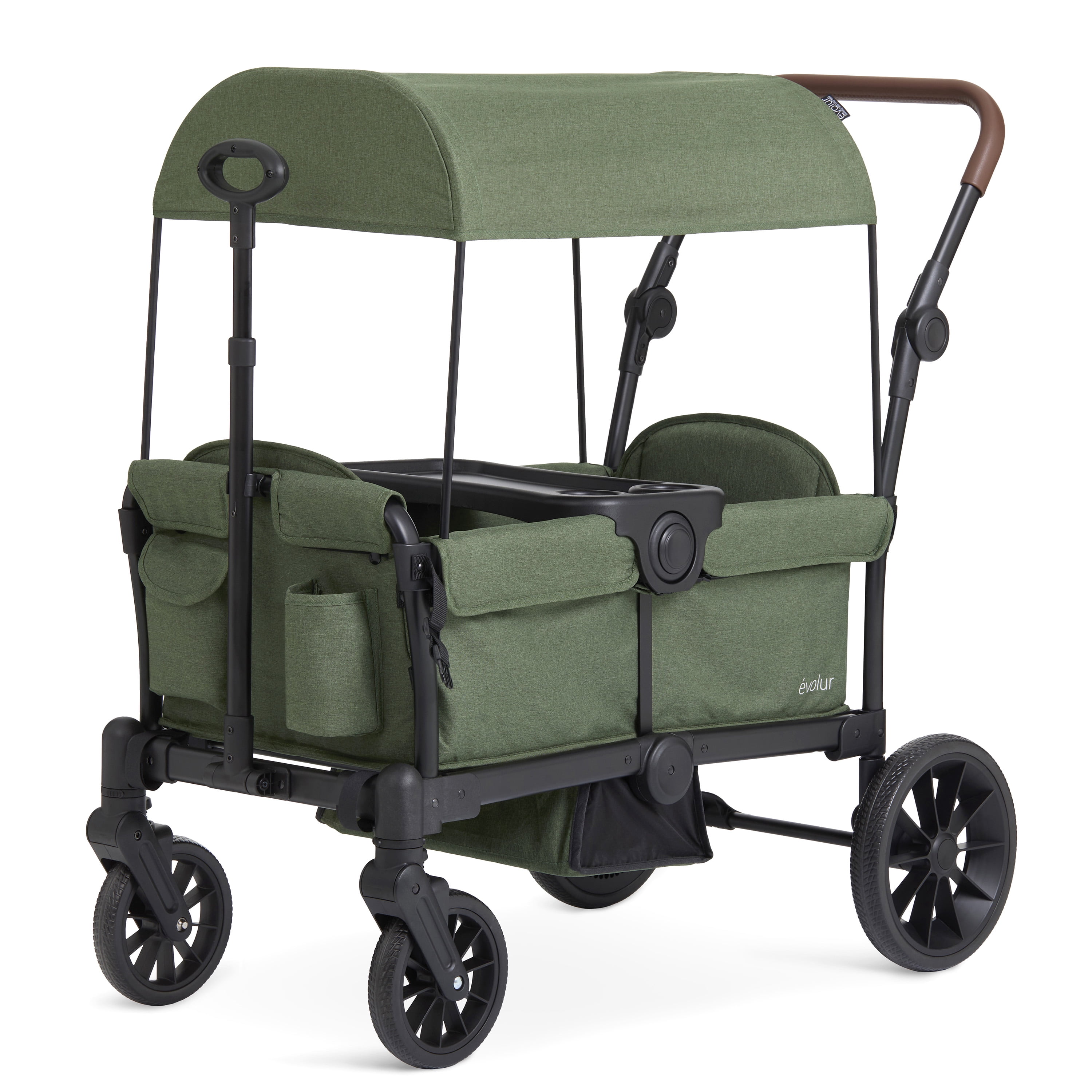 Evolur TrailBlazer Wagon Stroller, Green
