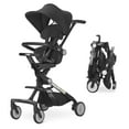 thumbnail image 1 of Evolur Velo Rider Stroller, Caviar, 1 of 17