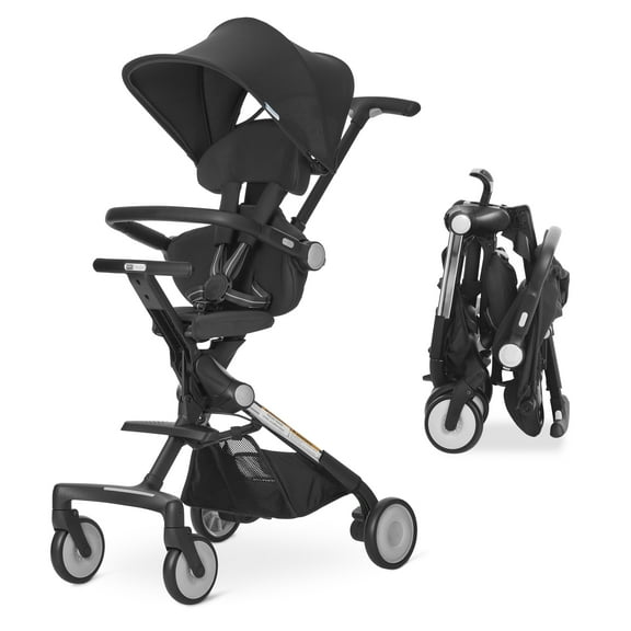 Evolur Velo Rider Stroller, Caviar