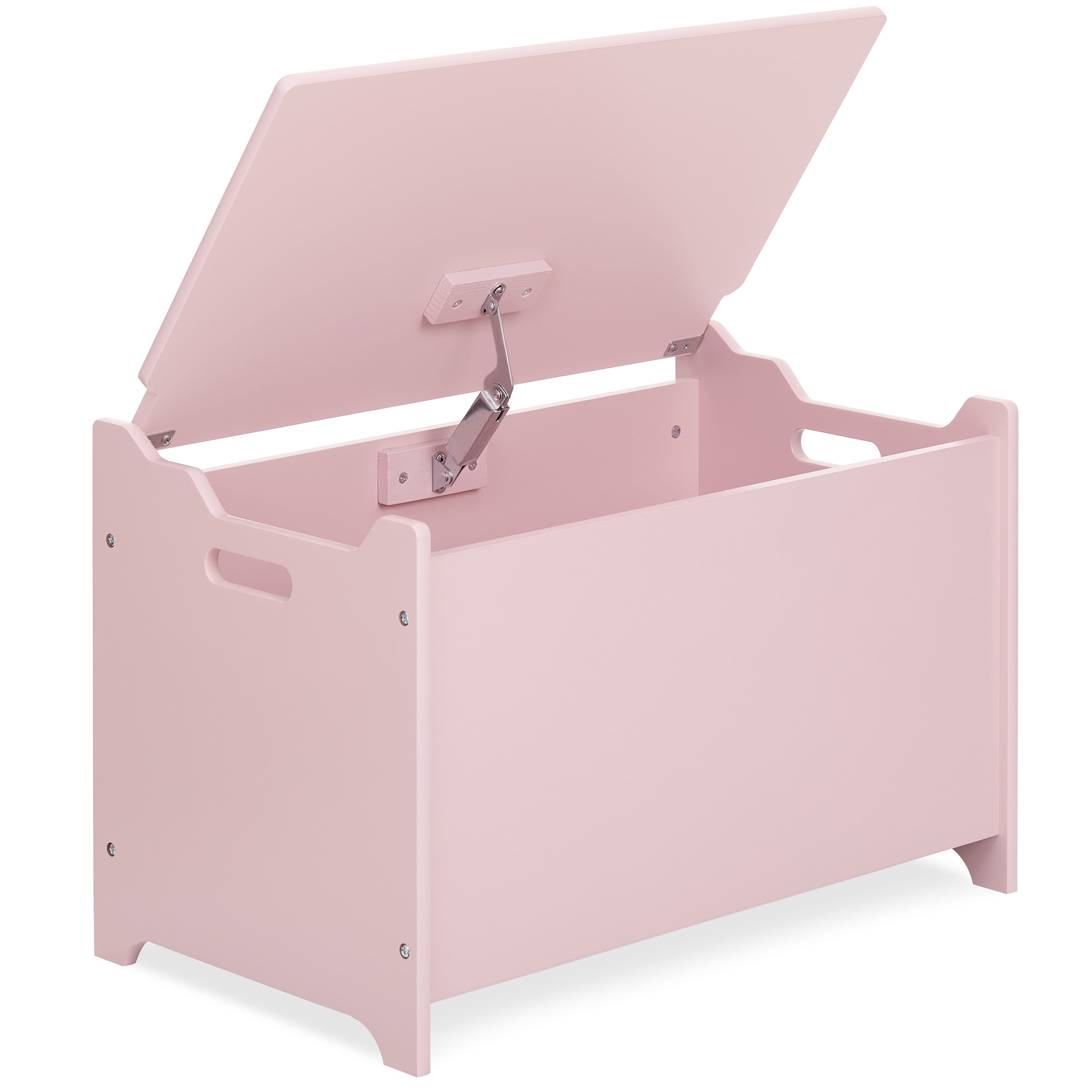 Evolur Wooden Toy Chest Organizer, Pink