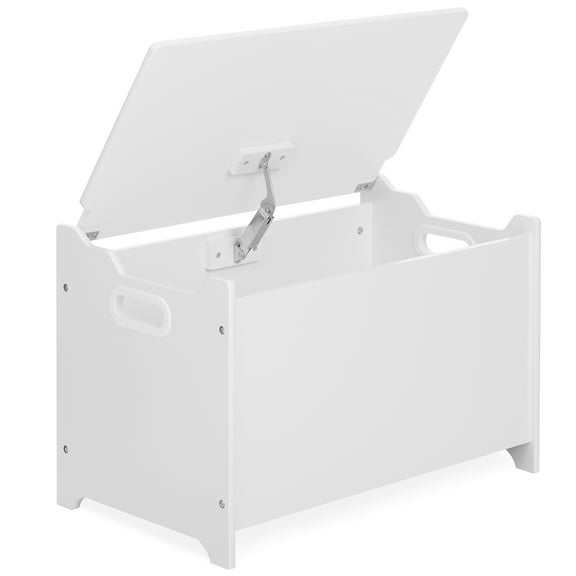 Evolur Wooden Toy Chest Organizer, White