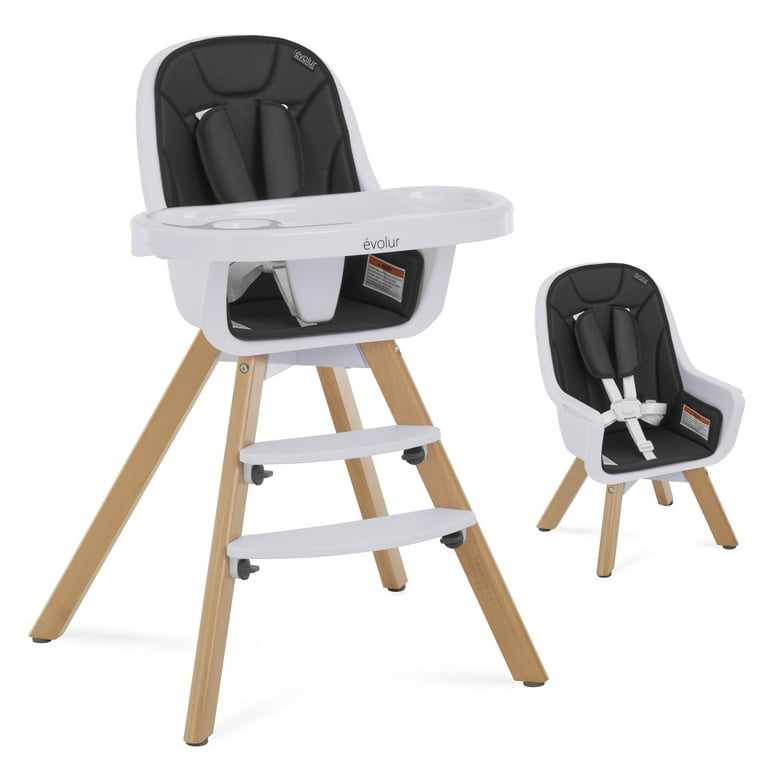 スツール postmodern designe high chair 2set Evolur Zoodle 2-in-1 High Chair Booster Feeding Chair with