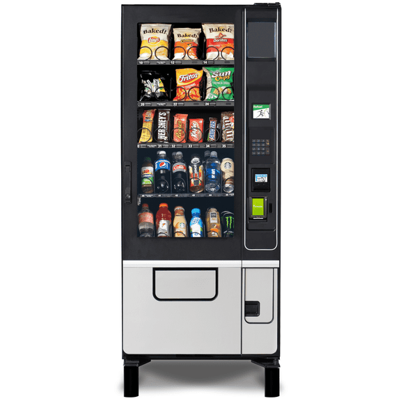 Evolution 24 Selection Snack Drink Combination Credit Card Reader Vending Machine