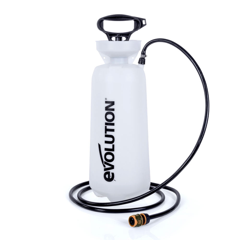 Evolution 3.5 gal. Pressurized Water Tank with Hand Pump and 9 ft 10 in. Hose for Dust