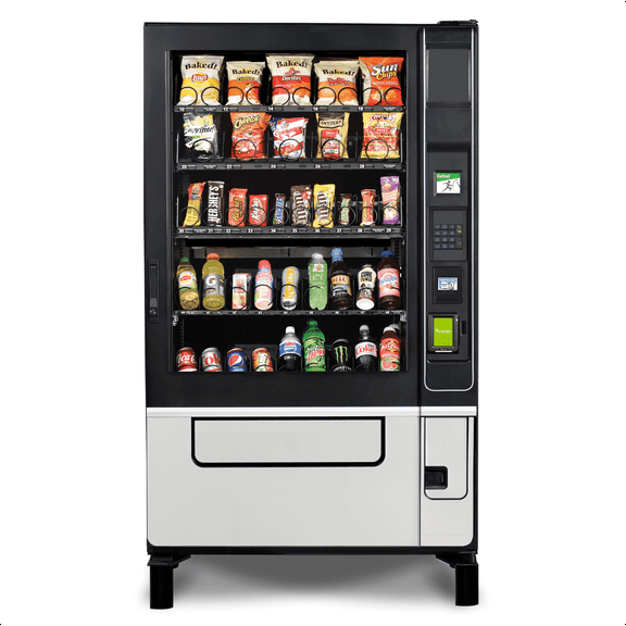 Evolution 38 Selection Snack/Drink Combination Vending Machine with Card Reader