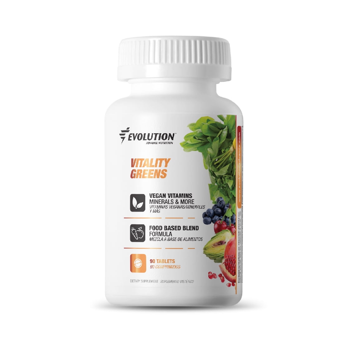 Evolution Advance Nutrition Vitality Green, 90 Tablets Fruit and