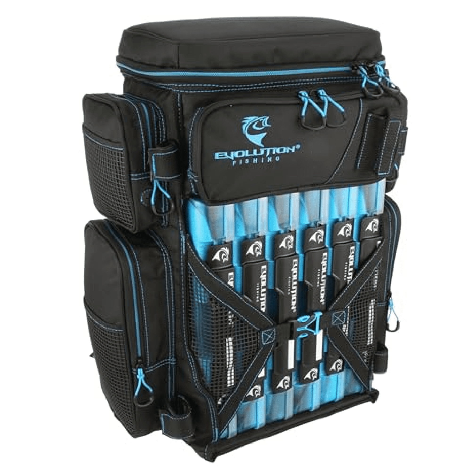 Evolution Fishing Drift Series 3700 Tackle Backpack with QuikLatch ...