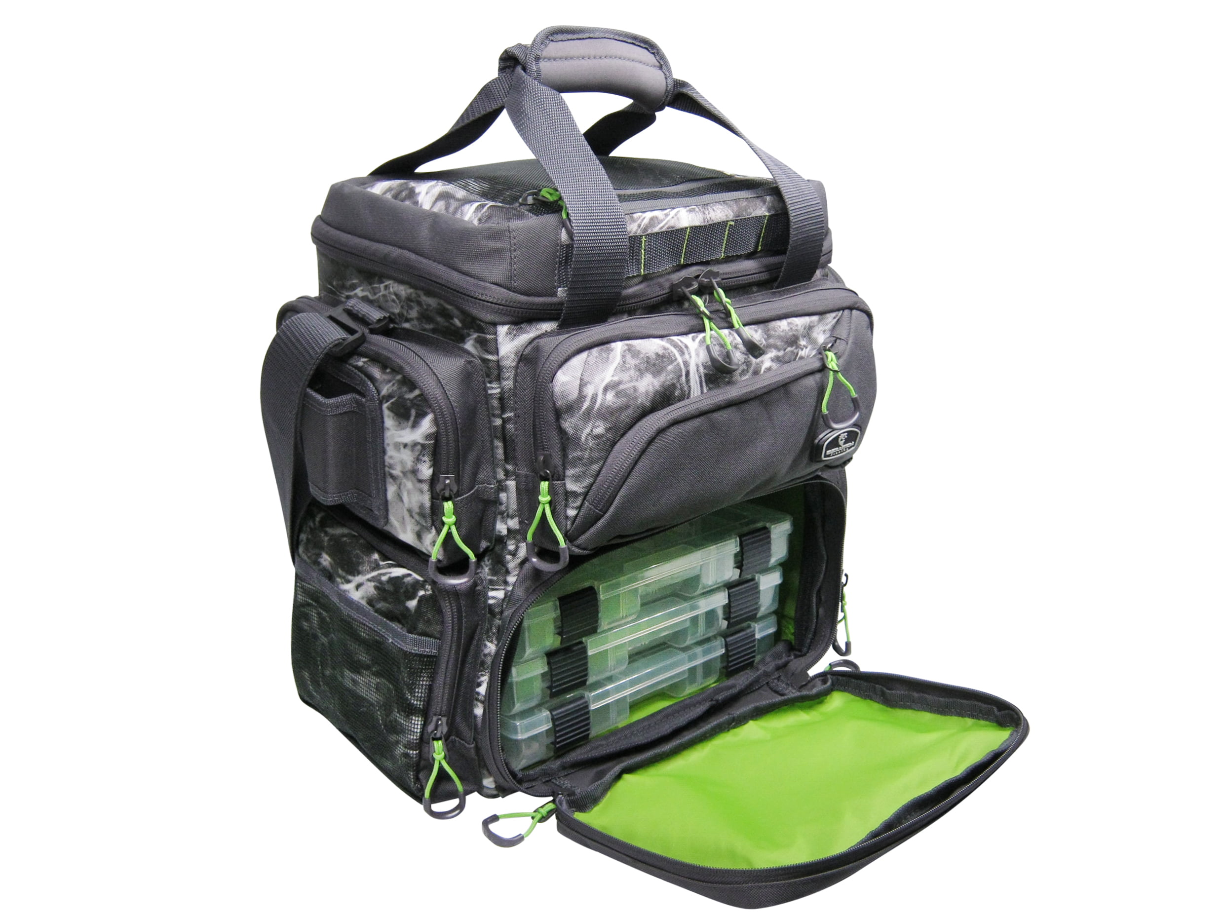  SNDMOR Fishing Bag, Multi-Pocket Large Tackle Bag