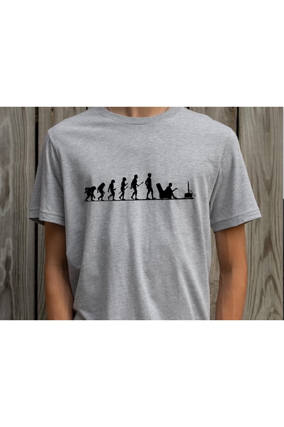 Evolution Gamer T-Shirt, Video Game Tee All Size S-5XL