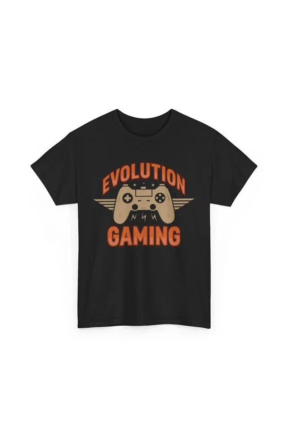 Evolution Gaming T-Shirt S-5XL, Retro Video Game Tee, Perfect For Gamers