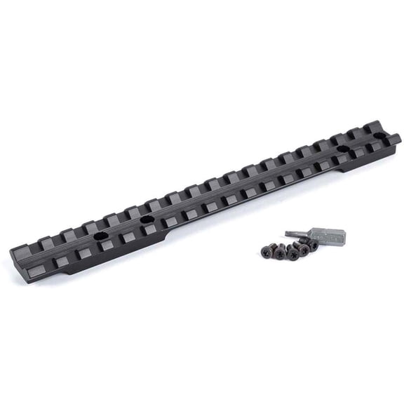 Evolution Gun Works CVA Cascade Long Action 0 MOA Picatinny Rail, Black