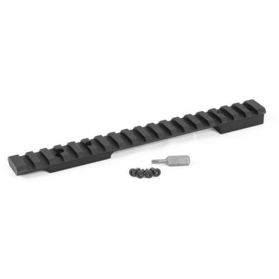 Evolution Gun Works HD Picatinny Scope Mount, Montana Rifle 1999, Long Action, 0 MOA, 7.458in, Aluminum, Matte Black