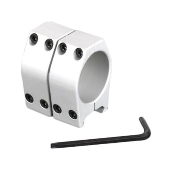 Evolution Gun Works Practical Aluminum Rings, 30mm diam, .840in High, Silver