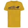 thumbnail image 1 of Evolution Horse Racing T-Shirt Men -Image by Shutterstock, Male Small, 1 of 2