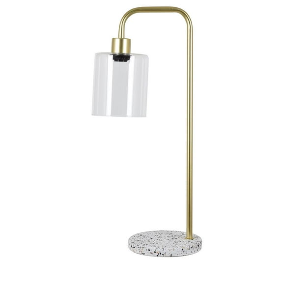 Evolution Keesee Gold And Terazzo Task Lamp