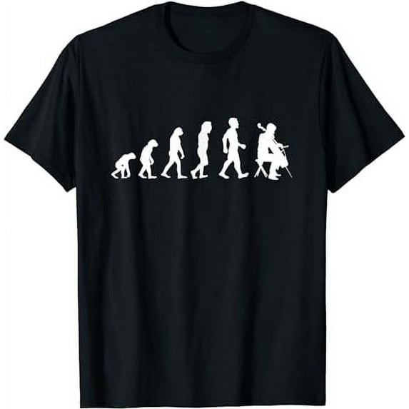 Evolution Of Cellist Funny Cello Lover T-Shirt Gift